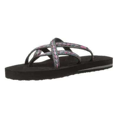 Teva Women's Olowahu Flip-Flop - B(M) US - Felicitas Black