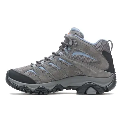 Merrell Women's Moab Mid Waterproof Hiking Boot Granite Wide