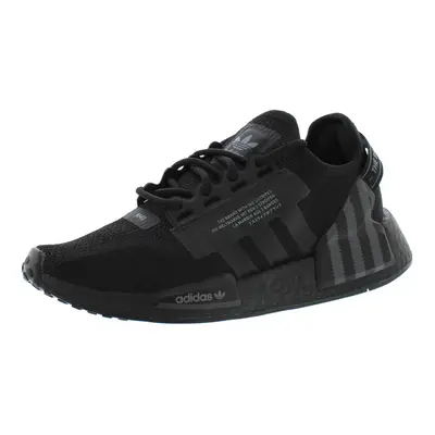 Adidas NMD_R1 V2 GS Boys Shoes Size 4.5 Color: Black/Grey