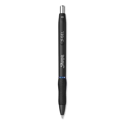 Sharpie S-Gel S-Gel Retractable Gel Pen Bold mm Blue Ink Black Barrel 36/Pack