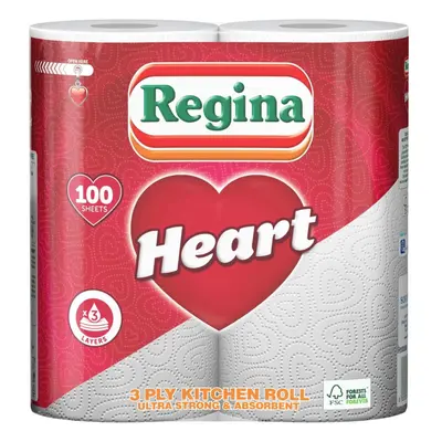 Regina Ply Sheet Tissue Paper Heart Kitchen Towel Cleaning Bulk Buy - Rolls