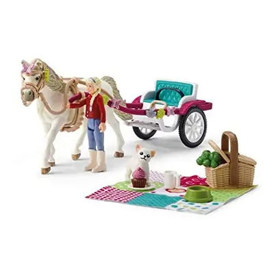 SCHLEICH 42467n Small carriage for the big horse show Horse Club Toy Playset for children aged Y