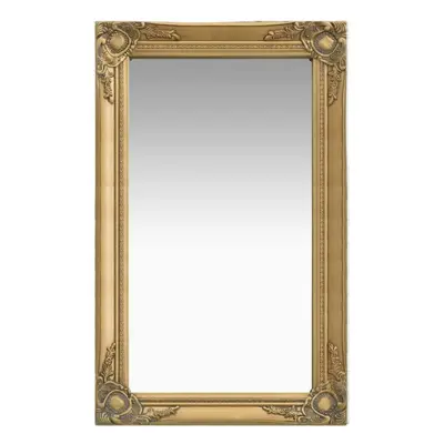 vidaXL Wall Mirror Baroque Style 50x80 cm Gold