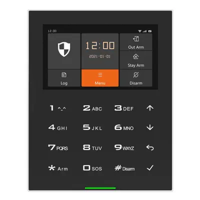 (Panel, AU Plug) 2G WIFI GSM Smart Wireless Home Security Alarm Burglar System Support IOS and A