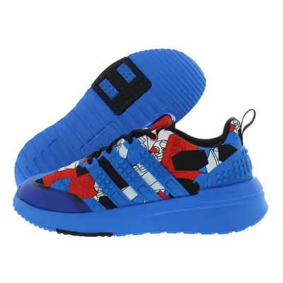 adidas Lego Racer Tr Boys Shoes Size Color: Cool Blue/Deep Black/Ho