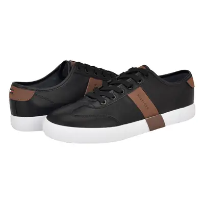 Tommy Hilfiger Men's Pandora Sneaker Black/Cognac 13M