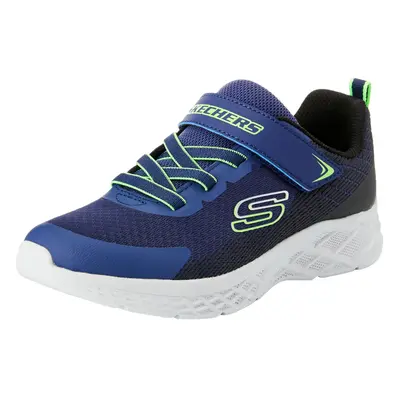 Skechers Kids Boy's Microspec Ii-zovrix Sneaker Navy Blue/Lime Big