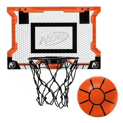 NERF Pro Hoop Basketball Set - Pro Hoop Mini Hoop Set with Mini NERF B