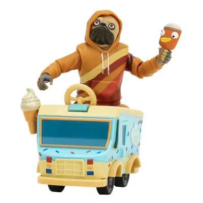 FORTNITE DOGGO (EMOTE Series) - 4-inch Articulated Figure with Lil' Tr