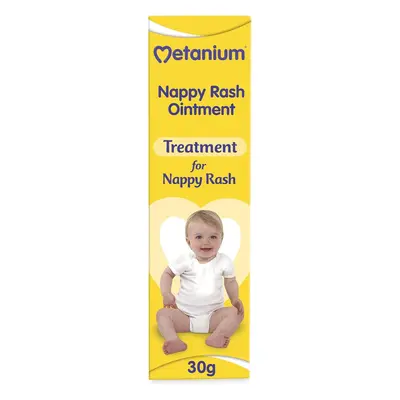 Metanium Nappy Rash Ointment - Treatment of Nappy Rash - Helps Relieve Irritation & Redness - Ge