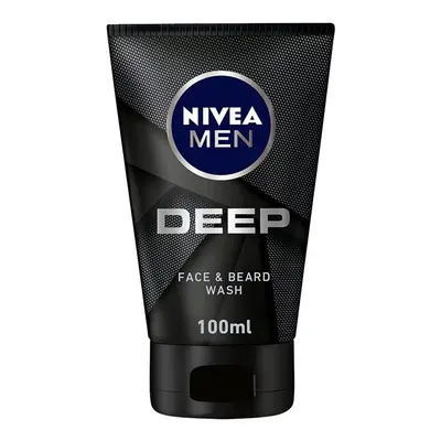 Nivea Skin Care Removes All Dirt and Excess Oils Men Deep Cleansing Face and Beard Wash skin Pro