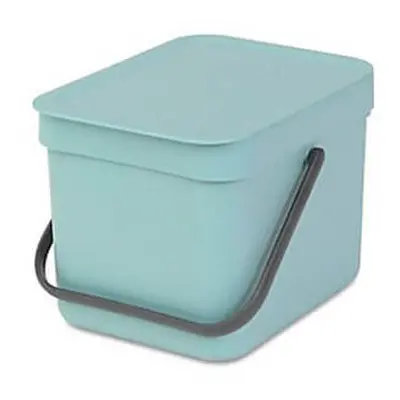 Brabantia Sort and Go Food Waste Caddy, Plastic, L - Mint Green