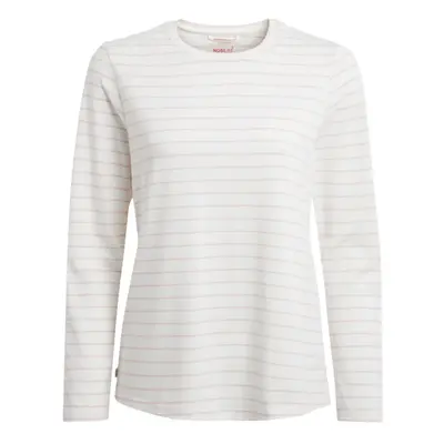 (10 UK, Dusky Carnation) Craghoppers Womens/Ladies Akona Stripe Nosilife Long-Sleeved T-Shirt