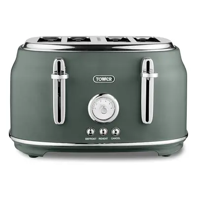 Tower Renaissance Slice Toaster T20065FOR (Forest Green)