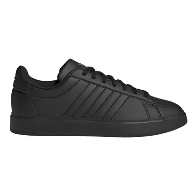 adidas Men's Grand Court 2.0 Tennis Shoe Black/Black/White