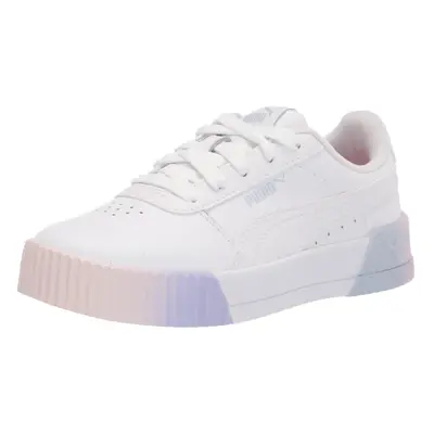 PUMA Carina Sneaker White-Halogen Blue US Unisex Big Kid