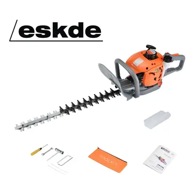 Petrol Hedge Trimmer Lightweight 60cm Double Sided Reciprocating Blades eSkde