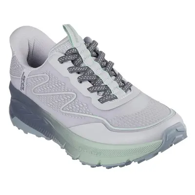 (3 UK, Grey/Green) Skechers Womens/Ladies Switch Back Mist Hiking Shoes