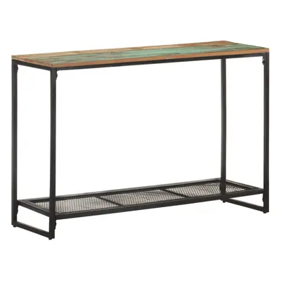 vidaXL Console Table Solid Reclaimed Wood Furniture Wooden Storage Hall Desk