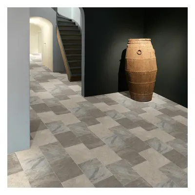 (2WX2L) Beauflor Salisbury 117L Non Slip Stone Effect Vinyl Flooring