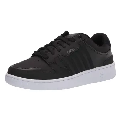 K-Swiss mens City Court Sneaker Black/White US