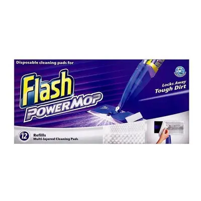 Flash Power Mop Disposable Cleaning Pads, Refills