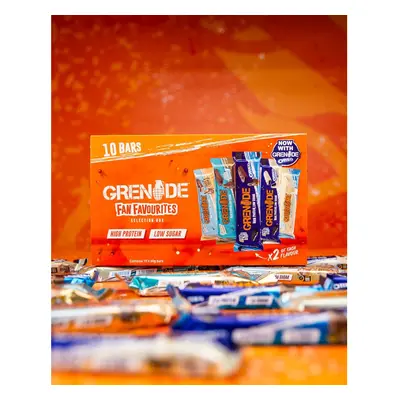 (Fan Favourites, x g) Grenade Selection Box - High Protein, Low Sugar, x g Variety Pack