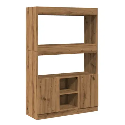 (oak, x x cm) vidaXL Highboard Sideboard Storage Organiser Cabinet Cupboard Engineered Wood