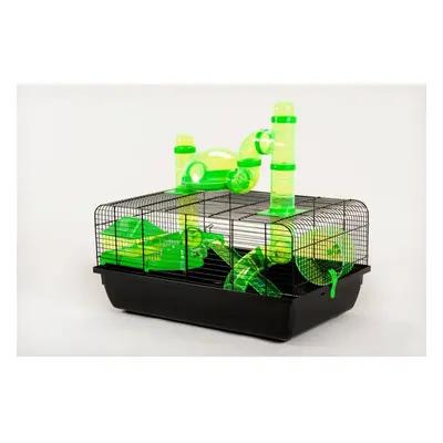 The Landmark Green Small Animal Hamster Cage with Accessories RRP 49.99