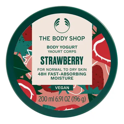 The Body Shop Strawberry Body Yogurt - Instantly Absorbing Hydration from Head to Toe - For Norm