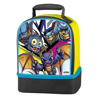 Skylanders Dual Compartment Insulated Lunch Box