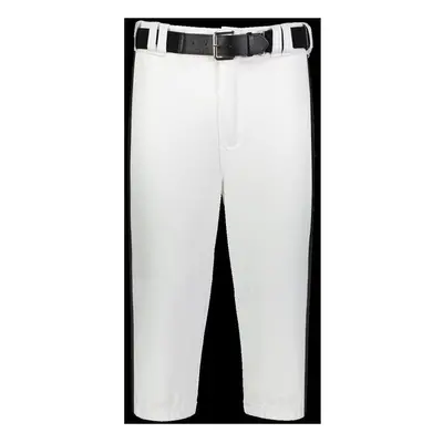 Russell R21LGM.WBK.XL Adult Piped Diamond Series Knicker 2.0 Pant, White & Black - Extra Large