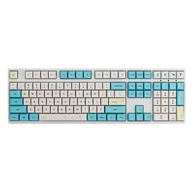 130 Keys Spring Rippling Keycap Set XDA Profile PBT Sublimation Keycaps for Mechanical Keyboard