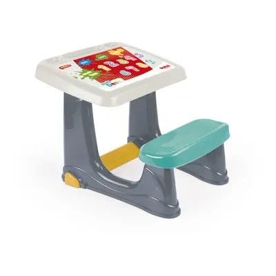 Dolu Kids Study Desk with Seat - Grey