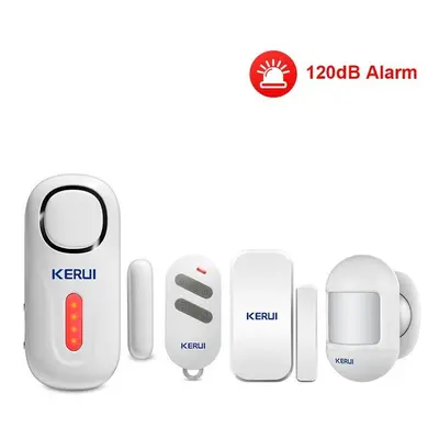 (Set 6) Wireless Door Window Entry Security Burglar Sensor Alarm PIR Magnetic Smart Home Garage 