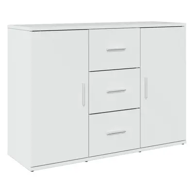 (high gloss white) vidaXL Sideboard Storage Cupboard Cabinet Highboard Engineered Wood