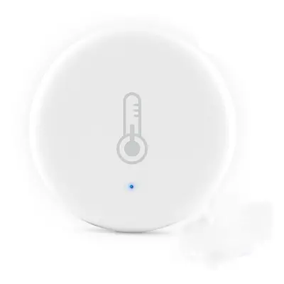 Smart Temperature And Humidity Sensor Battery Powered Security with Tuya Smart Life App Alexa Go