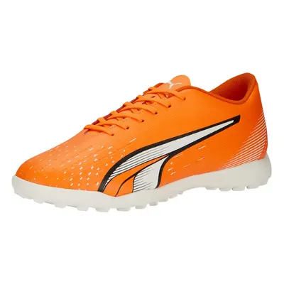 PUMA Men's ULTRA PLAY TURF TRAINING Soccer Shoe Ultra Orange-PUMA Whi