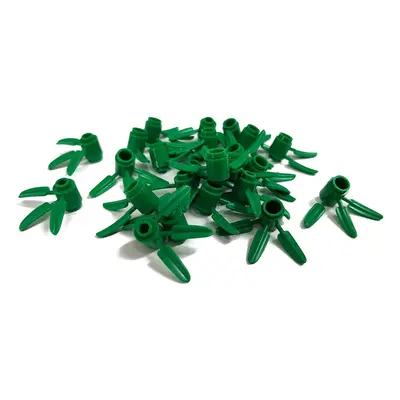 LEGO - Harry Potter Round Plant Shape Bricks with Bamboo Leaves 1x1 Pin Units