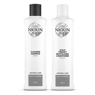 System Cleanser & Scalp Therapy Revitaliser - Shampoo 300ml & Conditioner 300ml