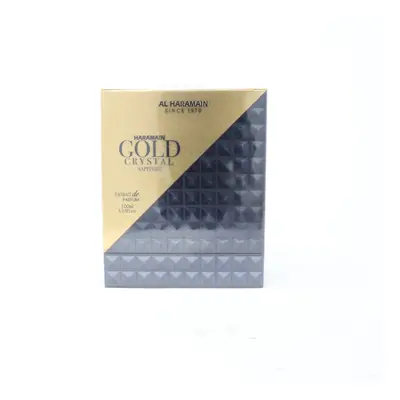 Haramain Gold Crystal Sapphire by Al Haramain Eau De Parfum 3.33oz Spray New With Box