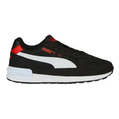 Puma Graviton Jr Kids Shoes Black & White 11