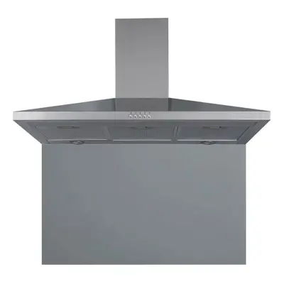 SIA SP90GY 90cm x 75cm Grey Toughened Kitchen Glass Splashback