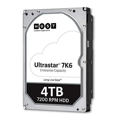 HGST Ultrastar 7K6000 | HUS726040ALE610 | 0F23005 | 4TB 7200RPM 128MB Cache SATA 6Gb/s 3.5" Inch