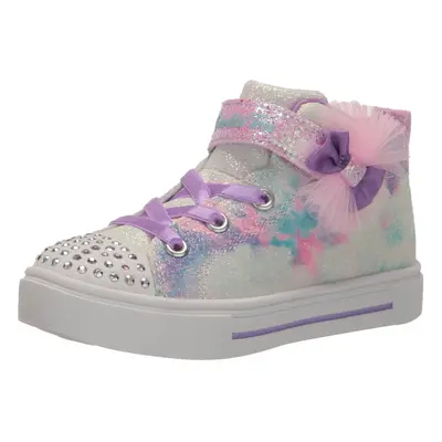 Skechers Kids Girls Twinkle Sparks-Ombre Dazzle Sneaker Lavender/Mult