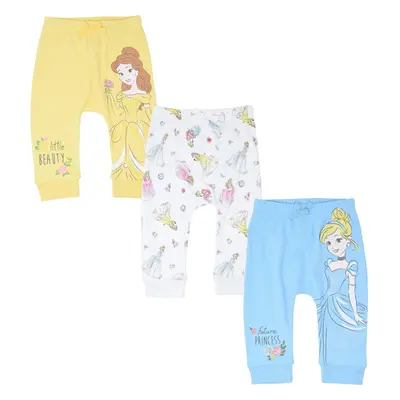 Disney Princess Ariel Aurora Cinderella Infant Baby Girls Pack Pants