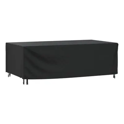 (229 x x cm) vidaXL Garden Furniture Cover Outdoor Furniture Table Cover Black 420D Oxford