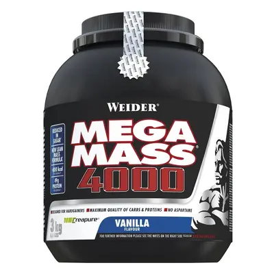 Weider Mega Mass 4000, Chocolate, 3000g