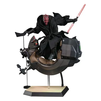 Figure Hot Toys MMS749B - Star Wars : The Phantom Menace - Darth Maul & Sith Speeder