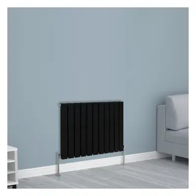 (600x748mm Double, Black) NRG Horizontal Vertical Flat Panel Designer Radiator Central Heating R